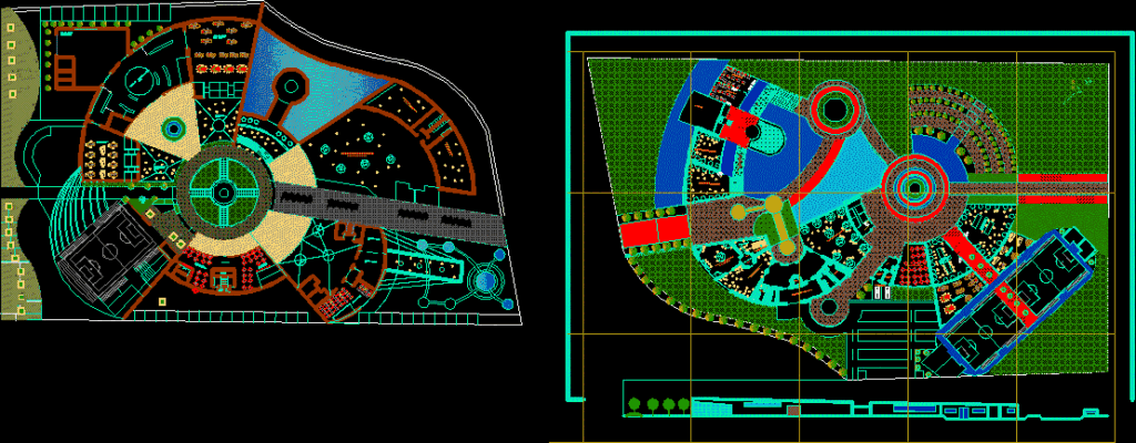 Theme DWG Block for AutoCAD