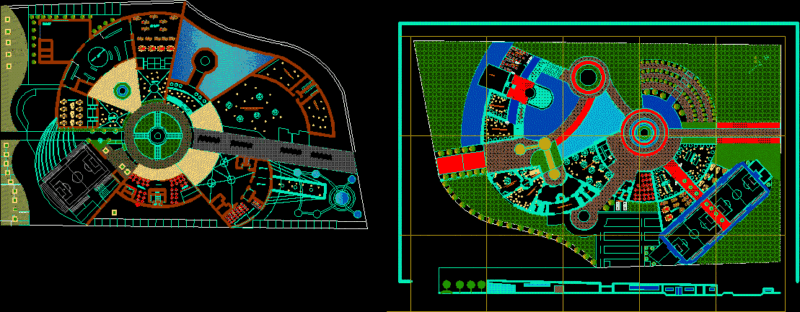 Theme DWG Block for AutoCAD