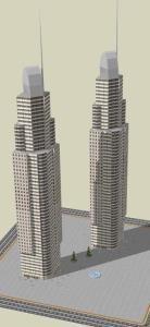 Torres Renoir 3D SKP Model for SketchUp
