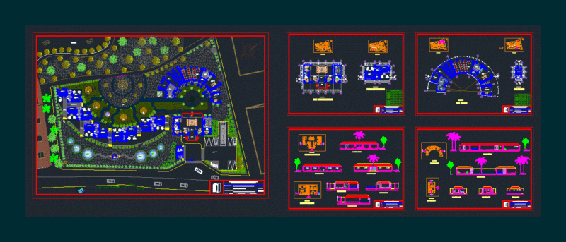 Tourist Hostel 2D DWG Design Section for AutoCAD