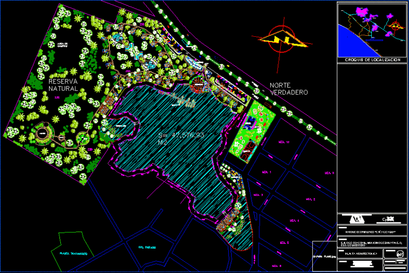 Touristical Center DWG Full Project for AutoCAD