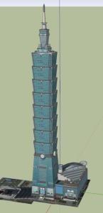 Tower 3D 3DS Model for 3D Studio Max