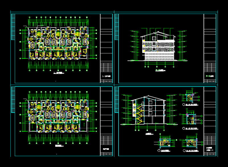 Tower Condominium DWG Plan for AutoCAD