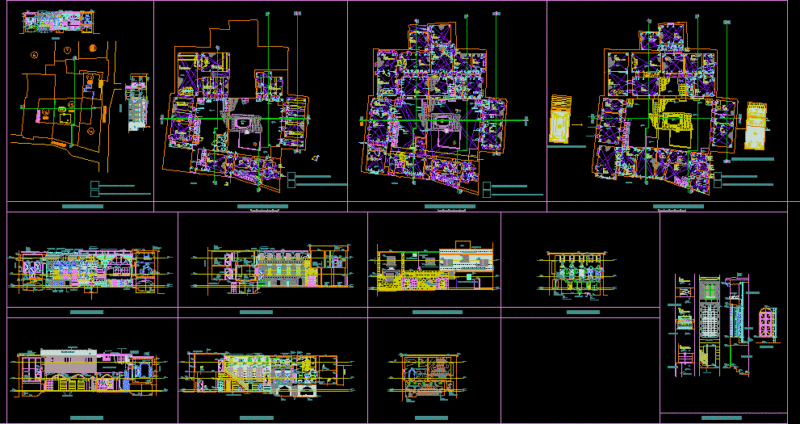 Traditional House In Turkey DWG Block for AutoCAD