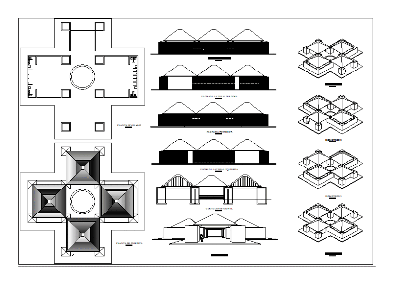 Trenton Bath House DWG Elevation for AutoCAD