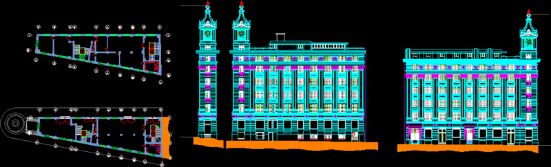 Turri Building – Valparaiso – Chile DWG Plan for AutoCAD