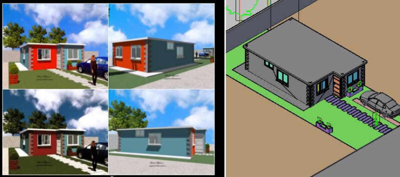 Typical Housing DWG Model for AutoCAD