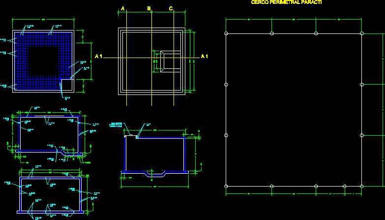 Section view of tank Autocad drawing | Thousands of free CAD blocks