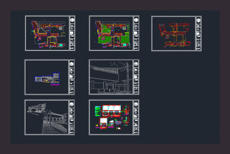 Uni Faculty Of Architecture DWG Block for AutoCAD