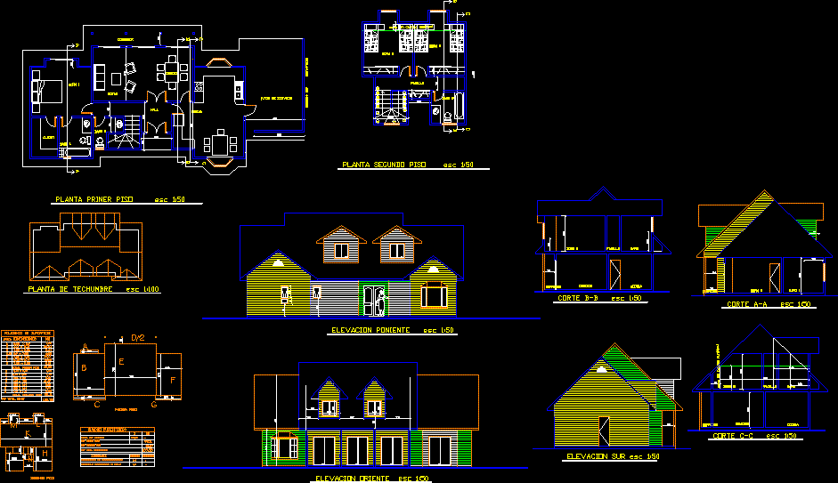 Unifamily House Sotella DWG Section for AutoCAD • Designs CAD