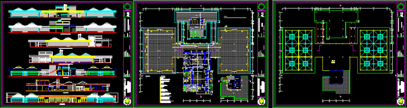 University Dining Project DWG Full Project for AutoCAD
