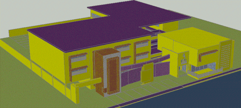 University Ieu DWG Full Project for AutoCAD