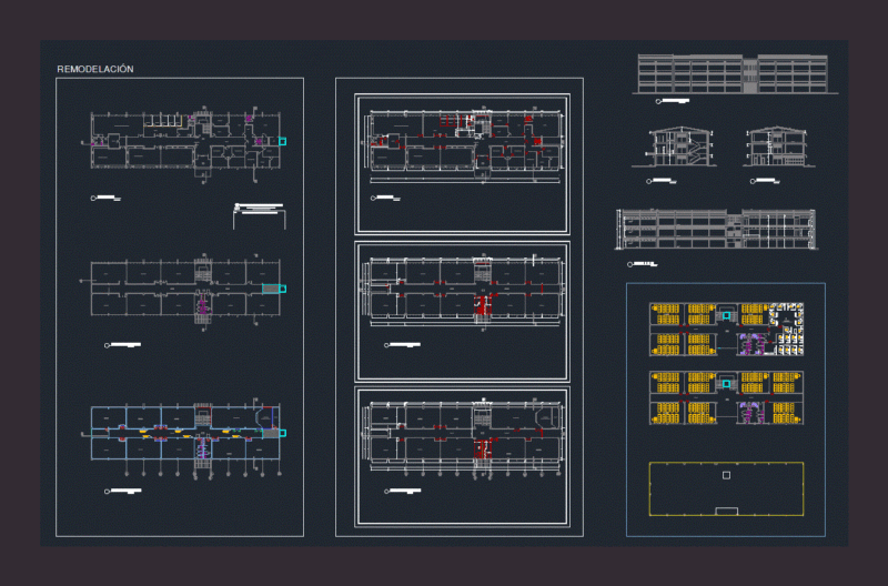 University Of Guayaquil DWG Block for AutoCAD