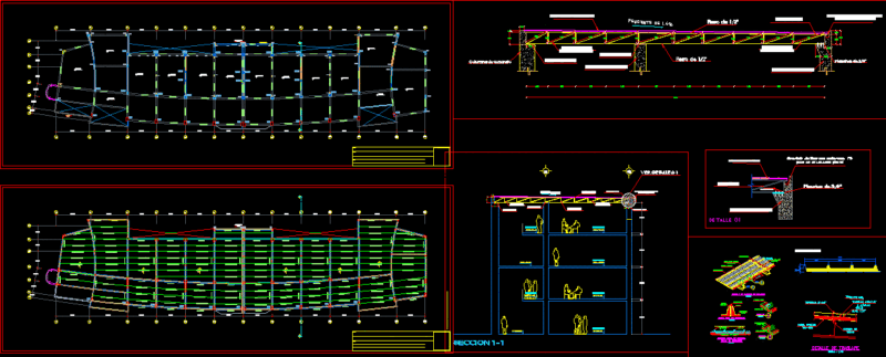 Unviersity Campus DWG Plan for AutoCAD
