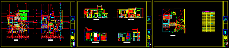 Urban House DWG Section for AutoCAD