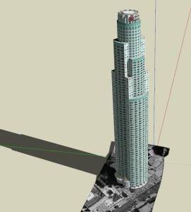 Us Bank 3D SKP Model for SketchUp
