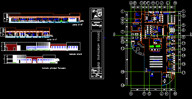 Veterinary Clinic DWG Section for AutoCAD • Designs CAD