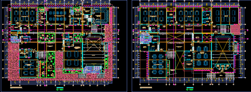 Veterinary Institute – Plants DWG Block for AutoCAD