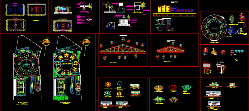 Vichacla Educational Unit DWG Full Project for AutoCAD
