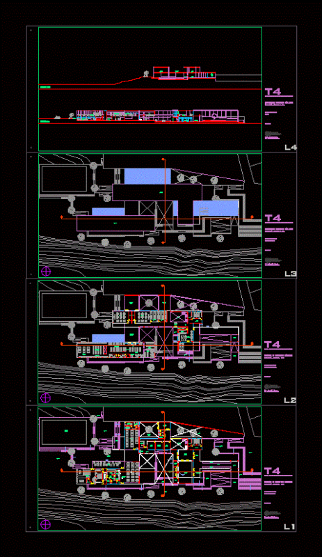 Victor Raul Cultural Center DWG Block for AutoCAD