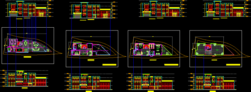 Vila Abu Dhabi Plan DWG Plan for AutoCAD