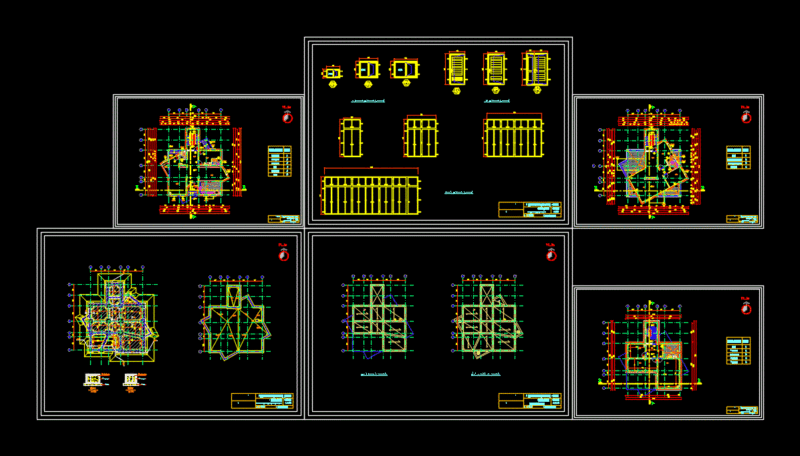 Villa 1 DWG Block for AutoCAD