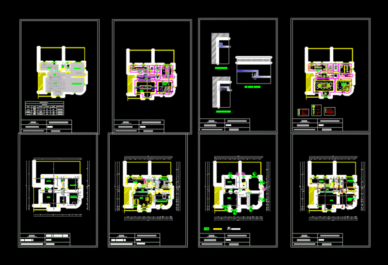 Villa File Execution DWG Full Project for AutoCAD