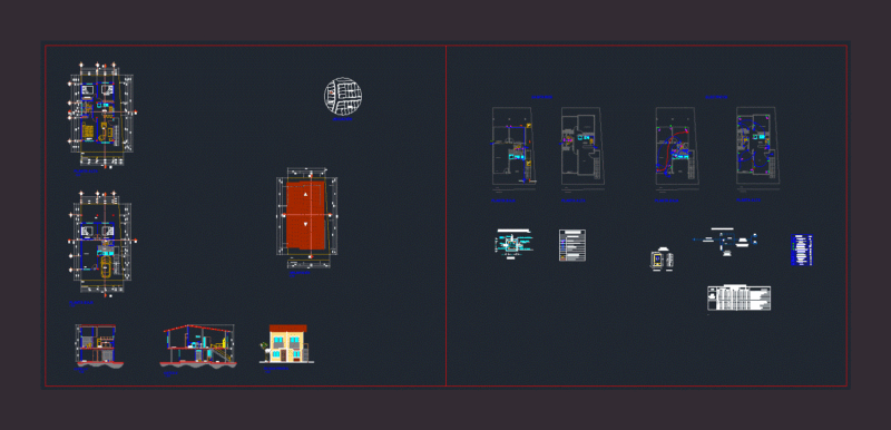 Villa King DWG Full Project for AutoCAD