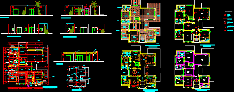 Villa Mounir DWG Full Project for AutoCAD