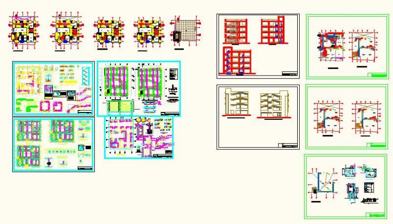 Vivienda Multifamiliar DWG Full Project for AutoCAD