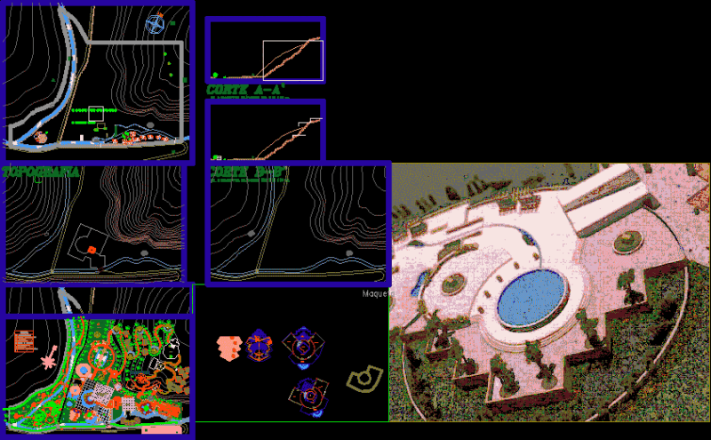 Wanka – Ceremonial Center DWG Section for AutoCAD