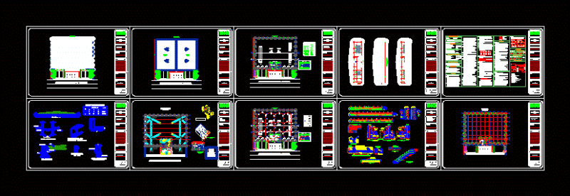 Warehouse DWG Plan for AutoCAD