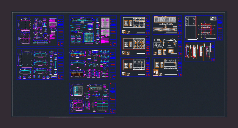 Warehouse Metal Structure DWG Full Project for AutoCAD