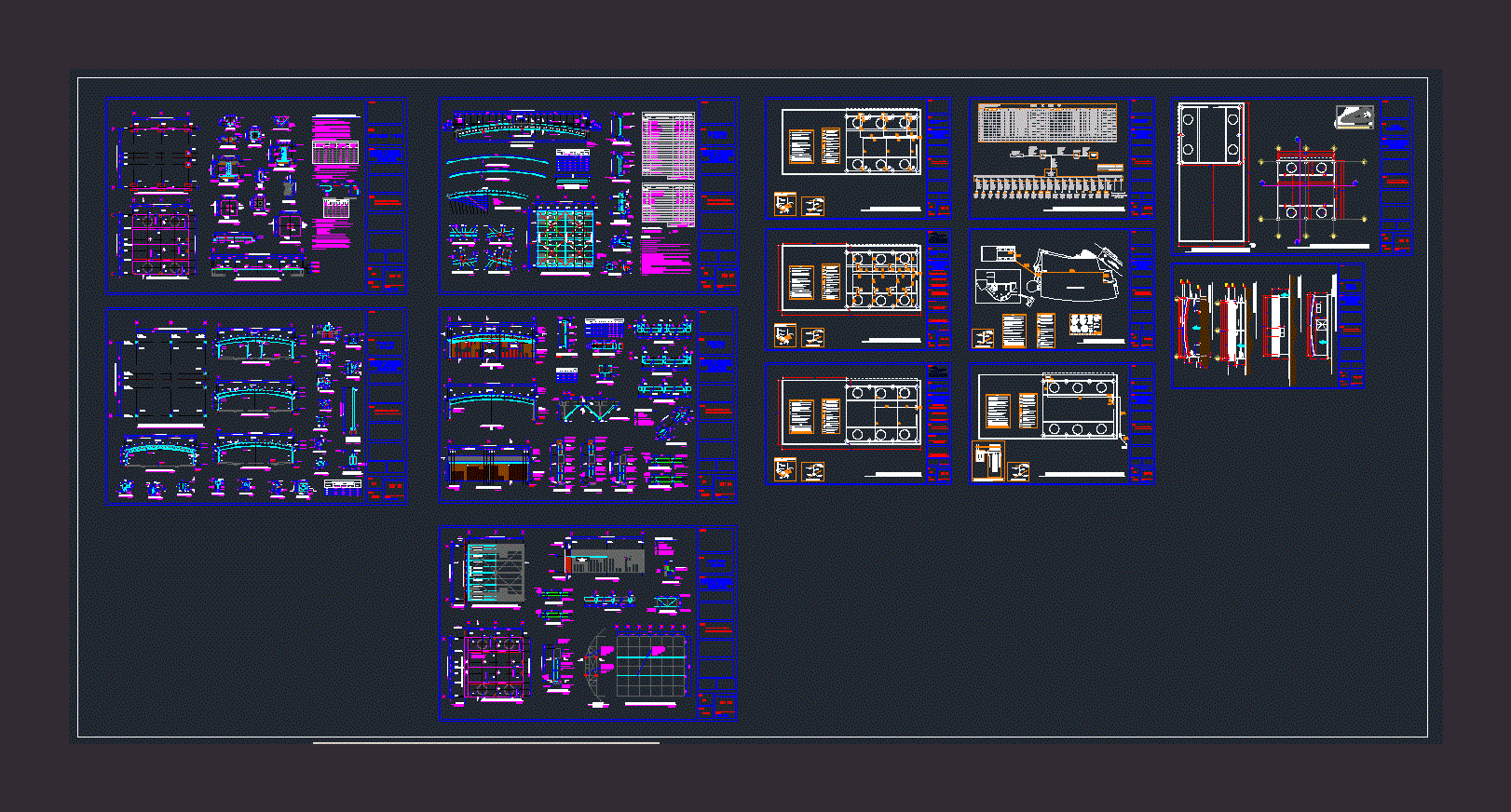 Warehouse Metal Structure DWG Full Project for AutoCAD • Designs CAD