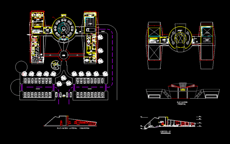 Wari Museum – Peru DWG Section for AutoCAD