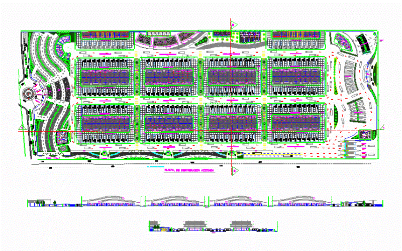 Wholesale Market DWG Block for AutoCAD