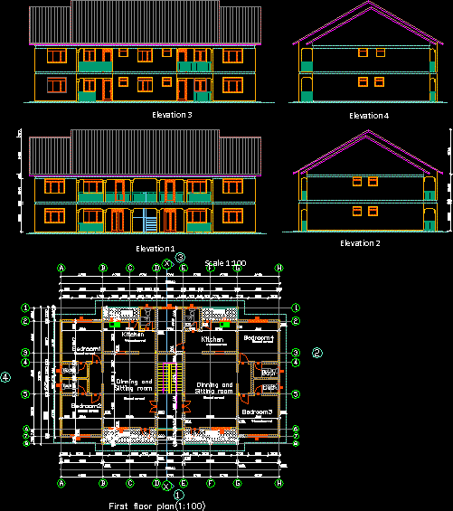 Working Drawings DWG Block for AutoCAD • Designs CAD
