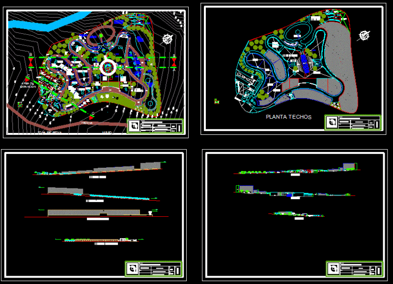 Zoo DWG Section for AutoCAD