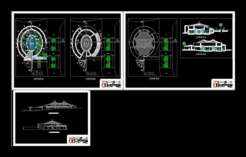 Zoos 2D DWG Design Plan for AutoCAD