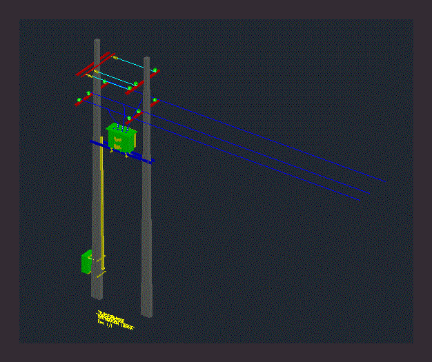 Autocad transformer design