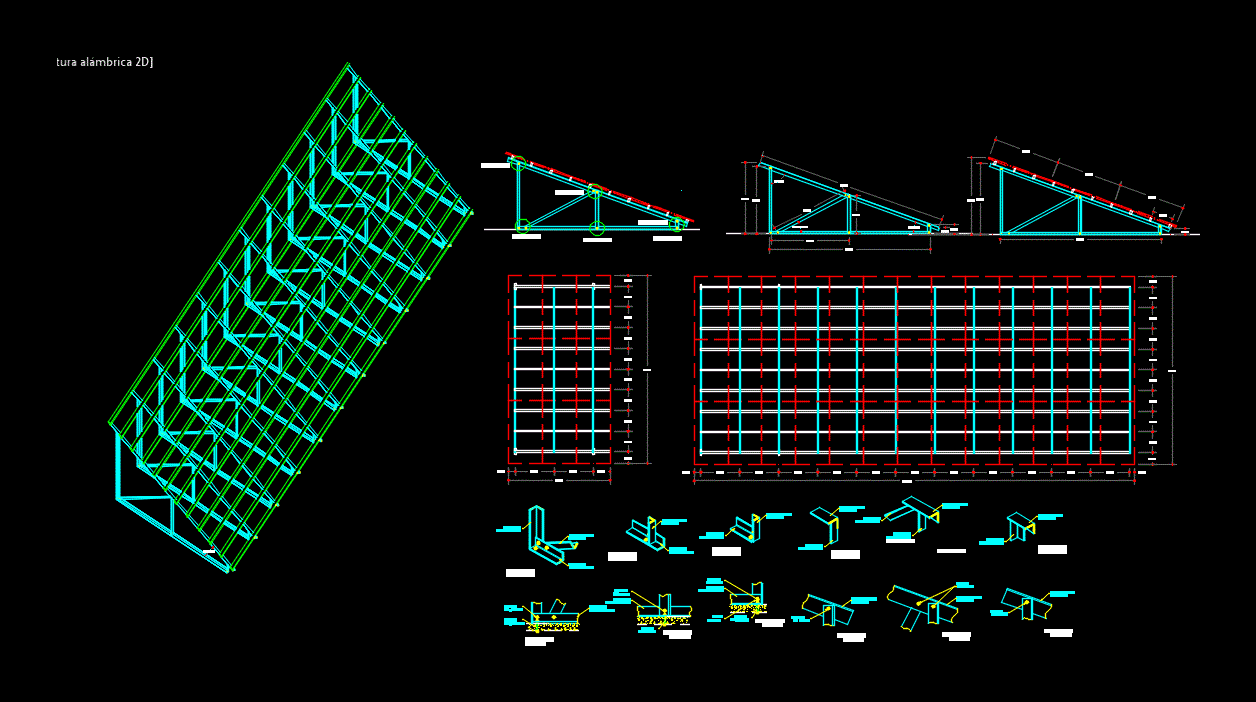 39 Panel Structure DWG Block for AutoCAD • Designs CAD
