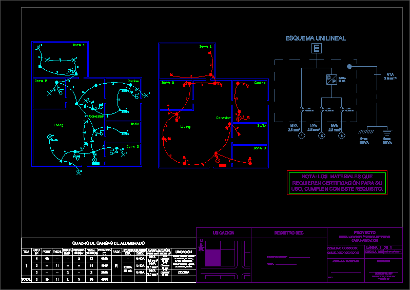 70 m2 house electrical plan dwg plan for autocad – designs cad
