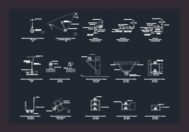 Acigeneral Details DWG Detail for AutoCAD