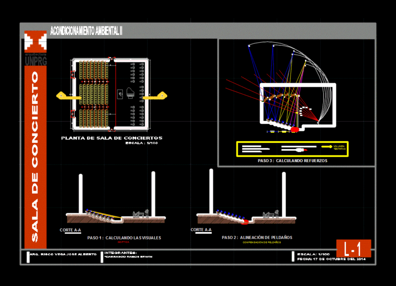 Acoustic Analysis DWG Block for AutoCAD