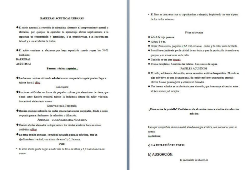Acoustics Urban Barriers DOC Word Document