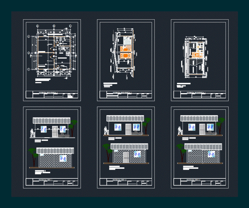 Affordable Housing DWG Block for AutoCAD