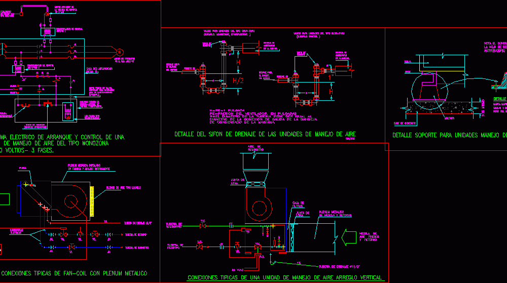 Air Handling Unit DWG Detail for AutoCAD • Designs CAD