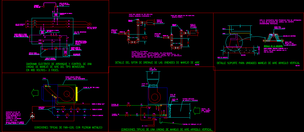 Air Handling Unit DWG Detail for AutoCAD     Designs CAD