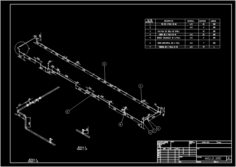 Air Ring 3D DWG Model for AutoCAD