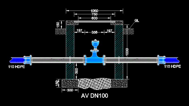Air Valve DWG Block for AutoCAD